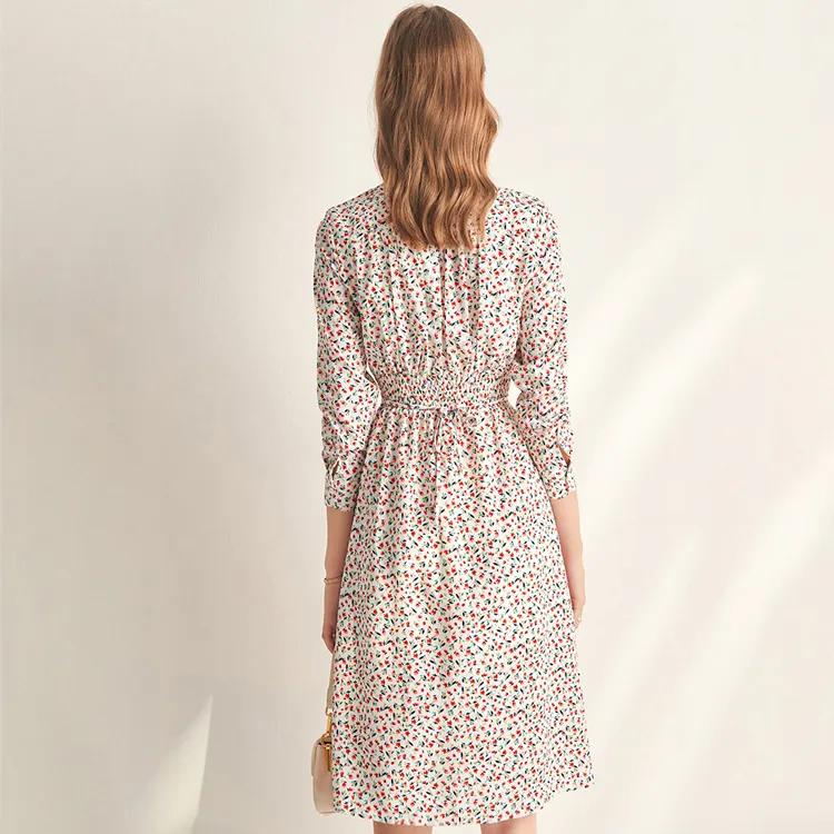 FOREVER 21 Long-Sleeved Dresses Women's White-2