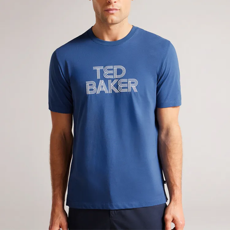 Ted Baker T-Shirts Men Dark Blue-1
