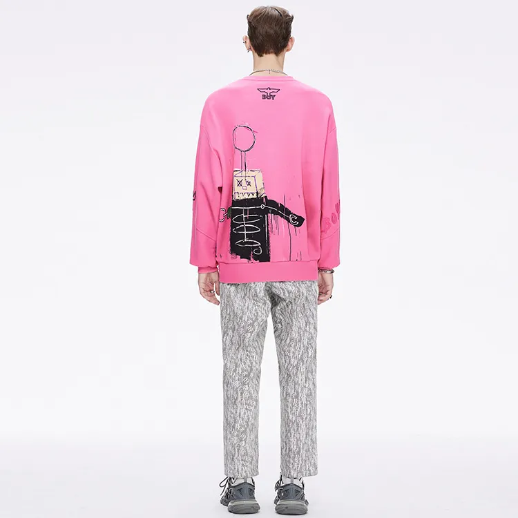 Boy London Sweatshirt Unisex Pink-3