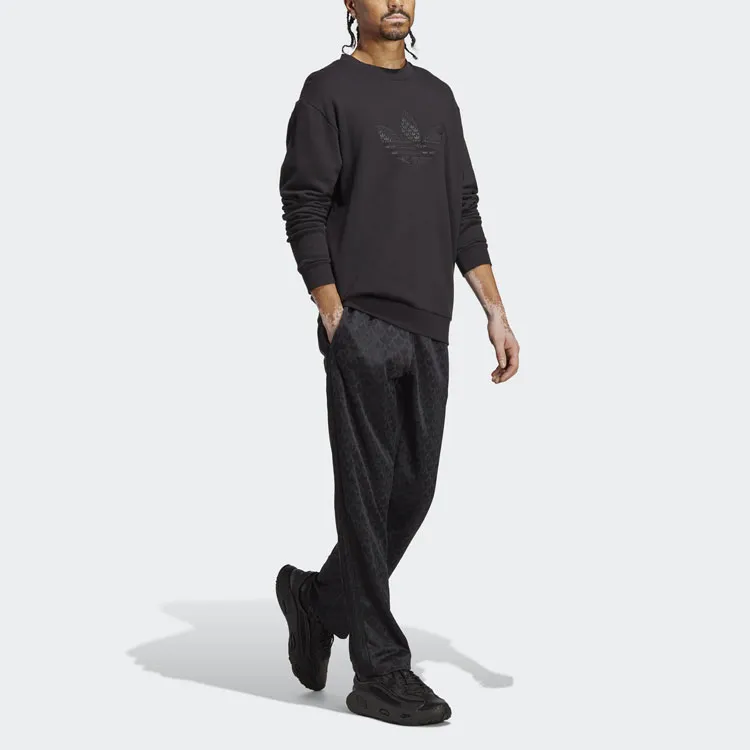 Adidas Originals Knitted Sports Pants Men's Black-1