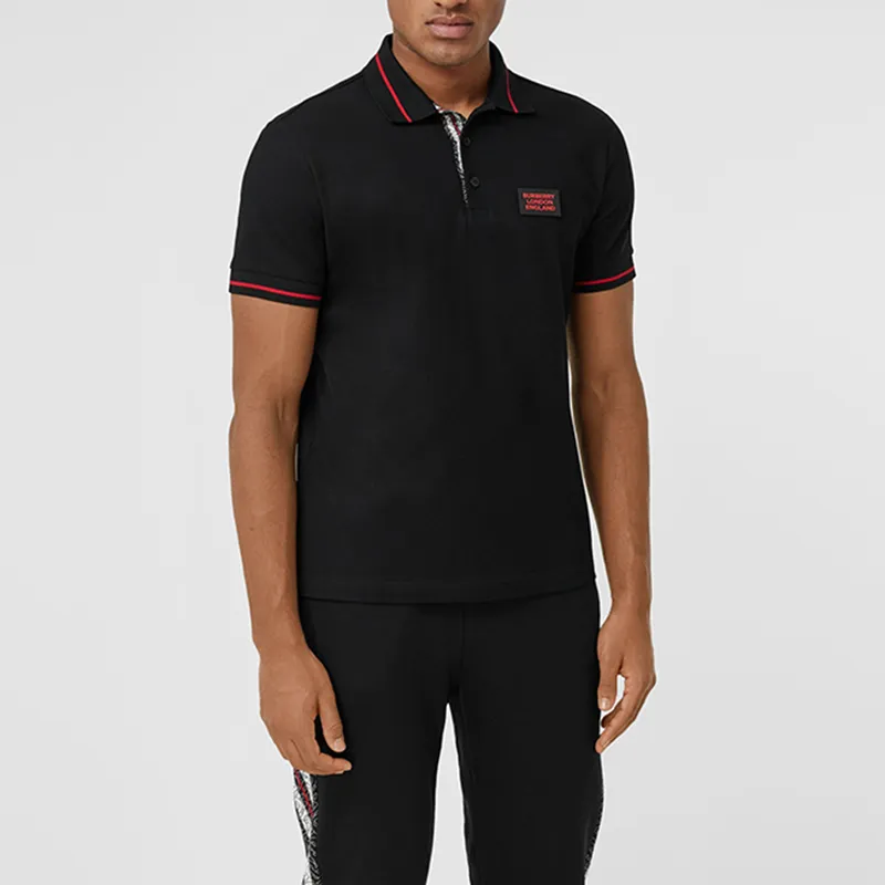 Burberry Men Grenford Polo Black-5