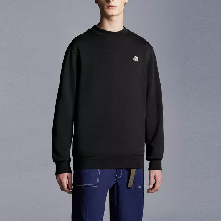 Moncler Logo Patch Sweatshirt - POIZON