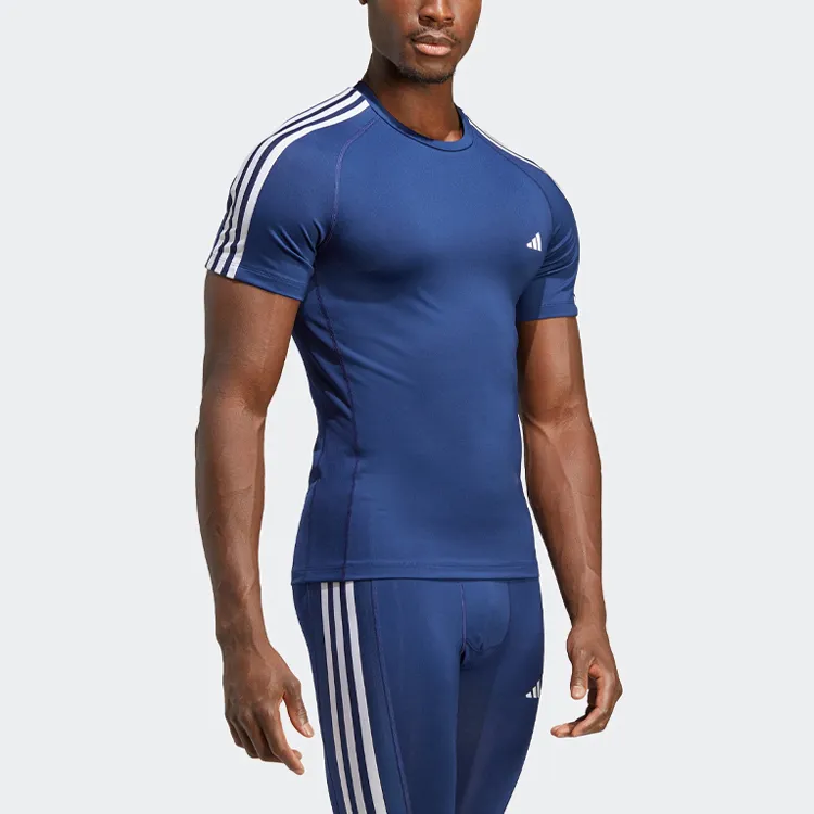 Adidas T Shirts Men Dark Blue-1
