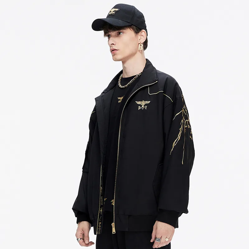 Boy London Puffer Jacket Unisex Black-4