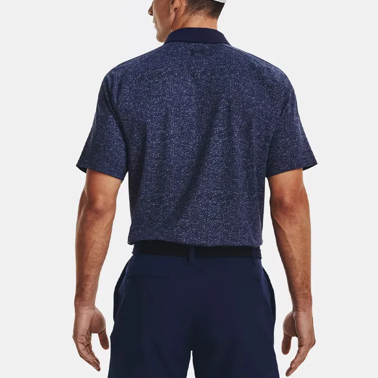 Under Armour Polo Shirts Men Midnight Dark Blue-4