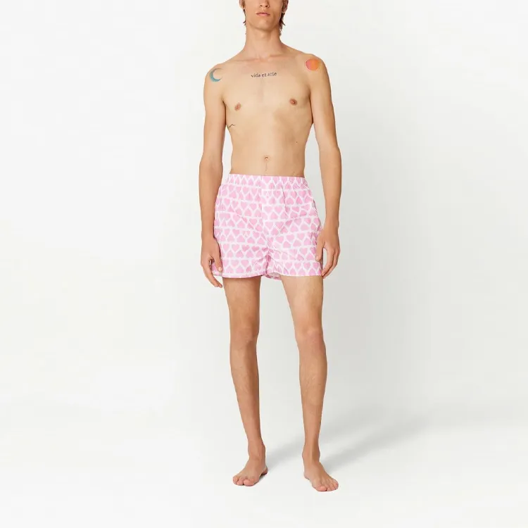AMIPARIS Hear print Boxer Shorts-3