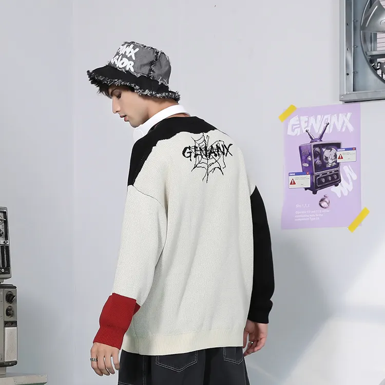 GENANX Sweaters Unisex Ecru-4