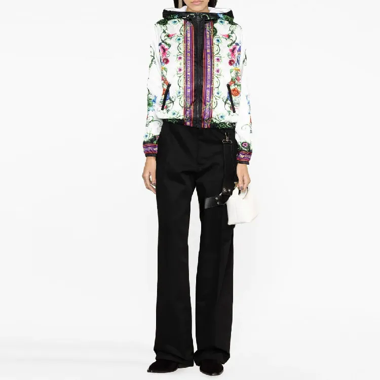 VERSACE JEANS COUTURE SS23 Jackets Coats Women's White-1
