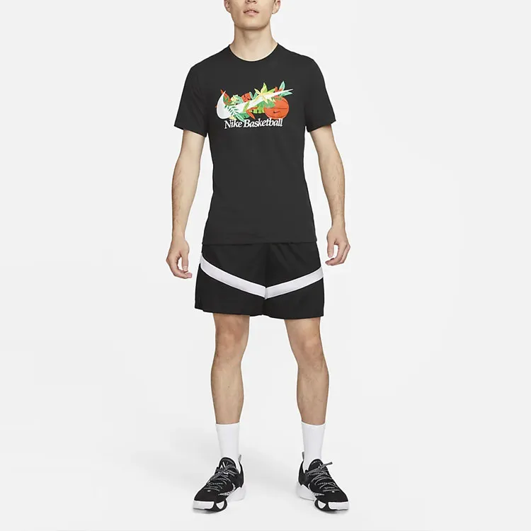 Nike T Shirts Men Black-2