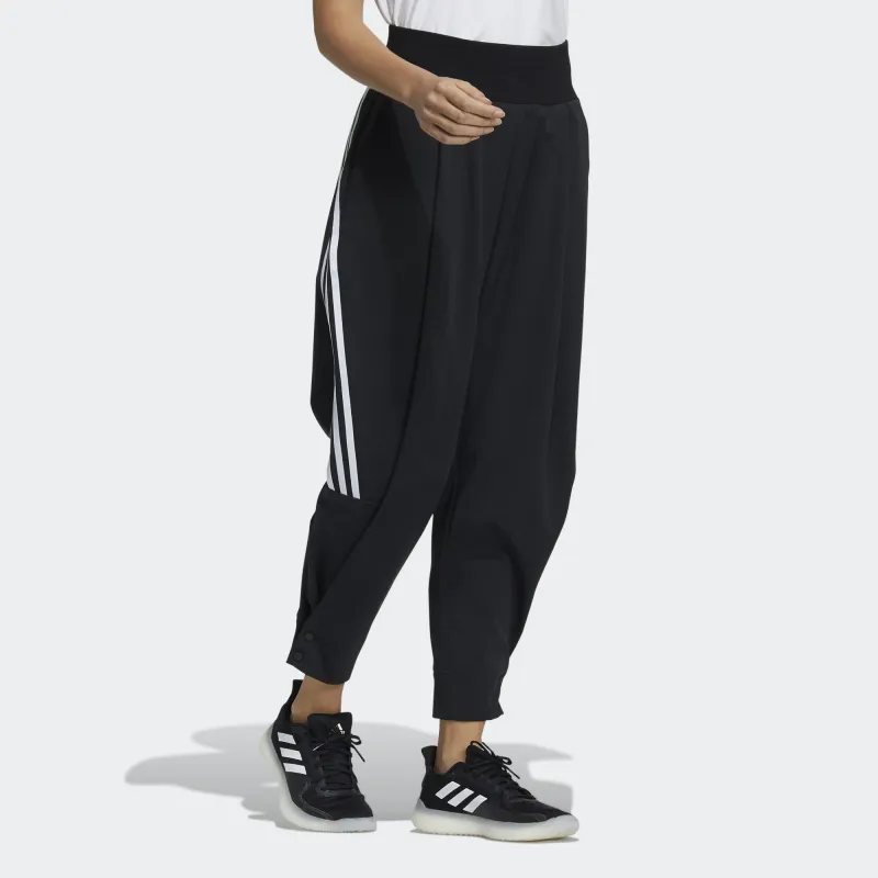 Adidas Knitted Sweatpants Women's Black-3