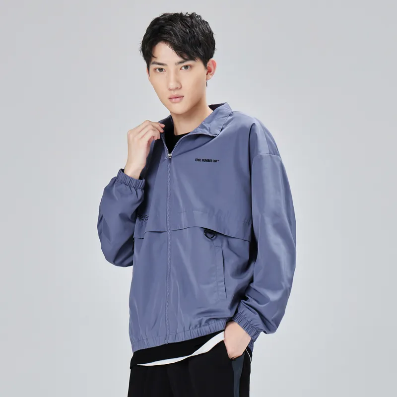 Erke Jackets Men Blue Purple-2