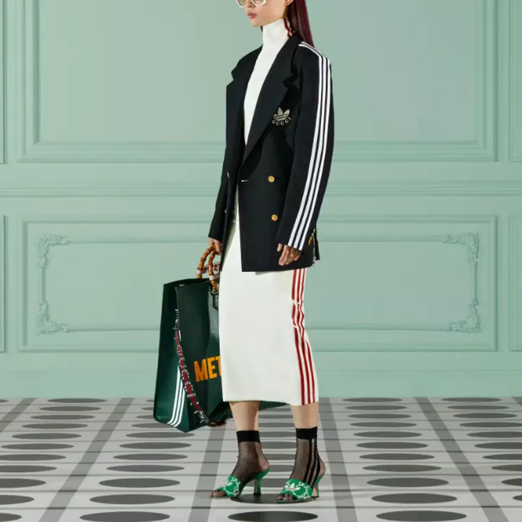 Adidas Originals X GUCCI Business Suits Women's Black-1