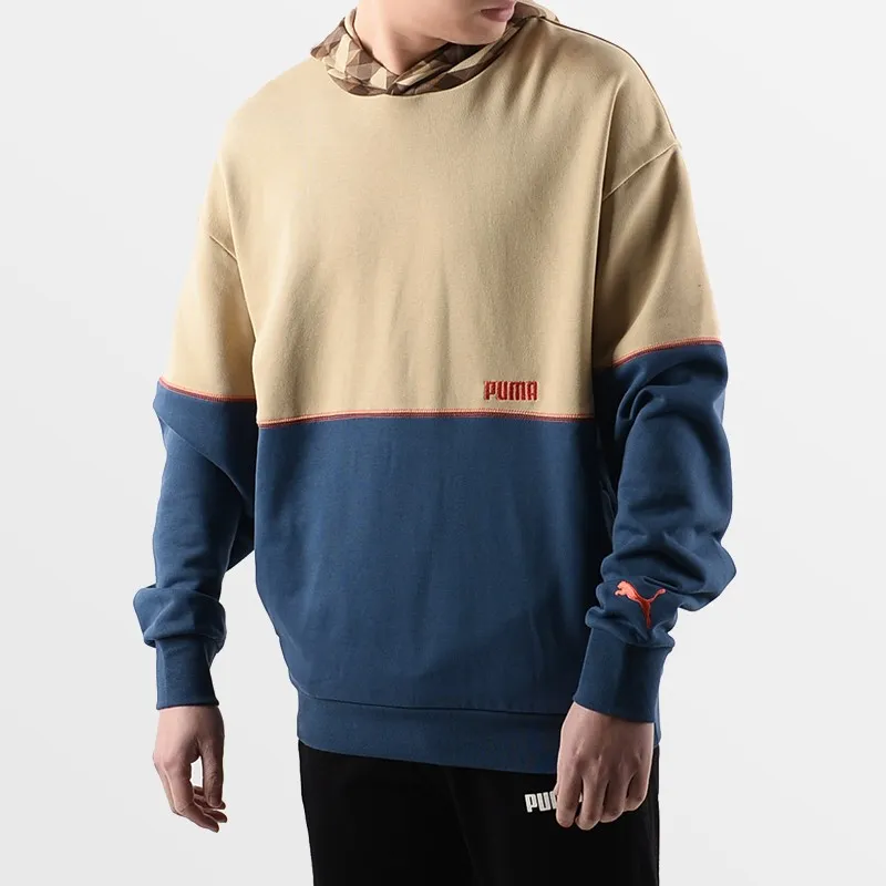 PUMA Sweatshirts Men Dark Khaki-4