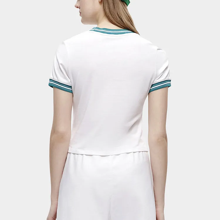 FILA FUSION BASEBALL Series T Shirts Women's Standard White-2