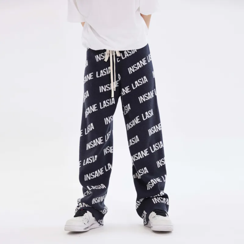 INSANE LASIA Straight Moderate Pants Spring And Autumn Unisex-8