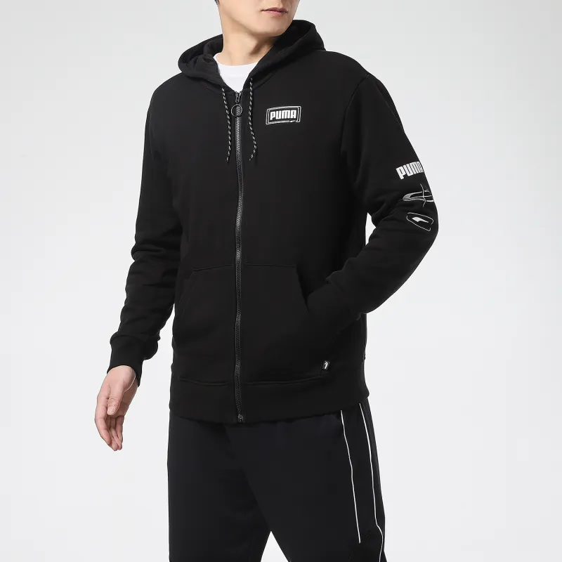 PUMA Rebel Jackets Men Black-4