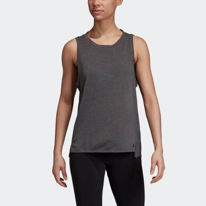 Adidas Essentials Tank Tops Women's Dark Gray-2