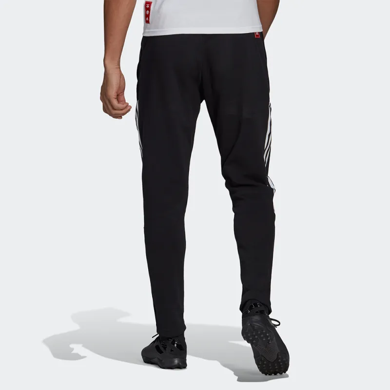 Adidas Real Madrid Knitted Sports Pants Men's Black-4