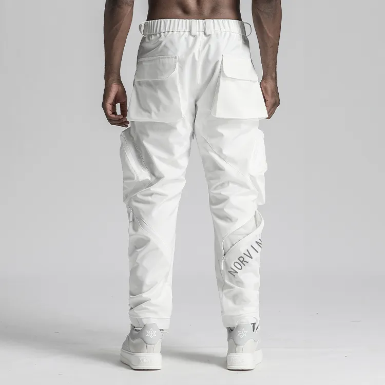 NORVINCY Cargo Pants Thickened Casual Pants Unisex-3