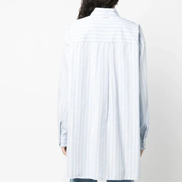OUR LEGACY Striped Oversized Long sleeve Shirt-2