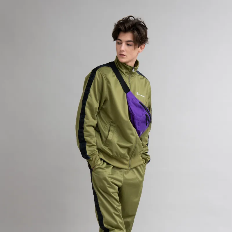 Champion Jacket US Version Unisex Olive Green-2