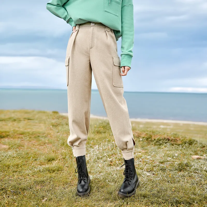 MEETLADY Cargo Pants Casual Pants Women's-9