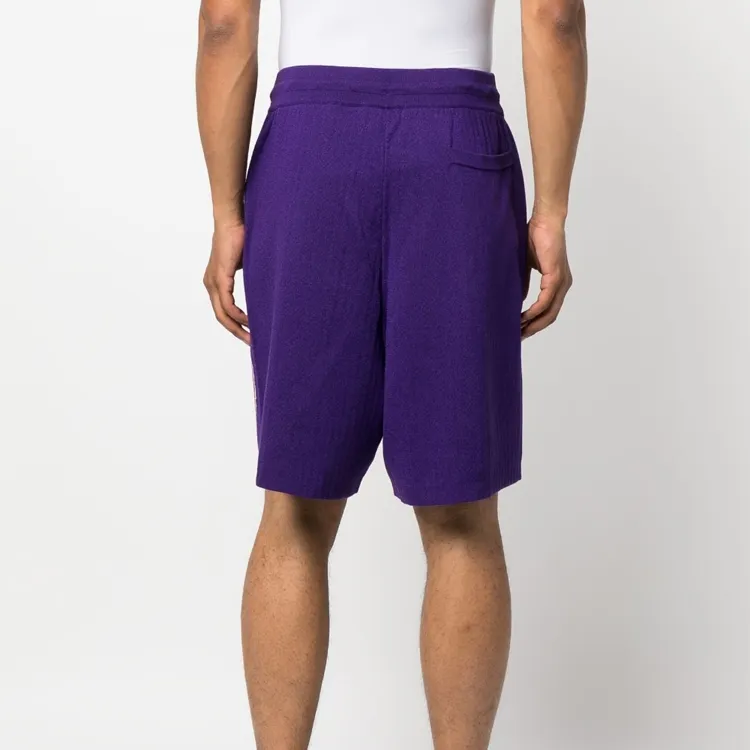 Y 3 Logo print Track Shorts-2
