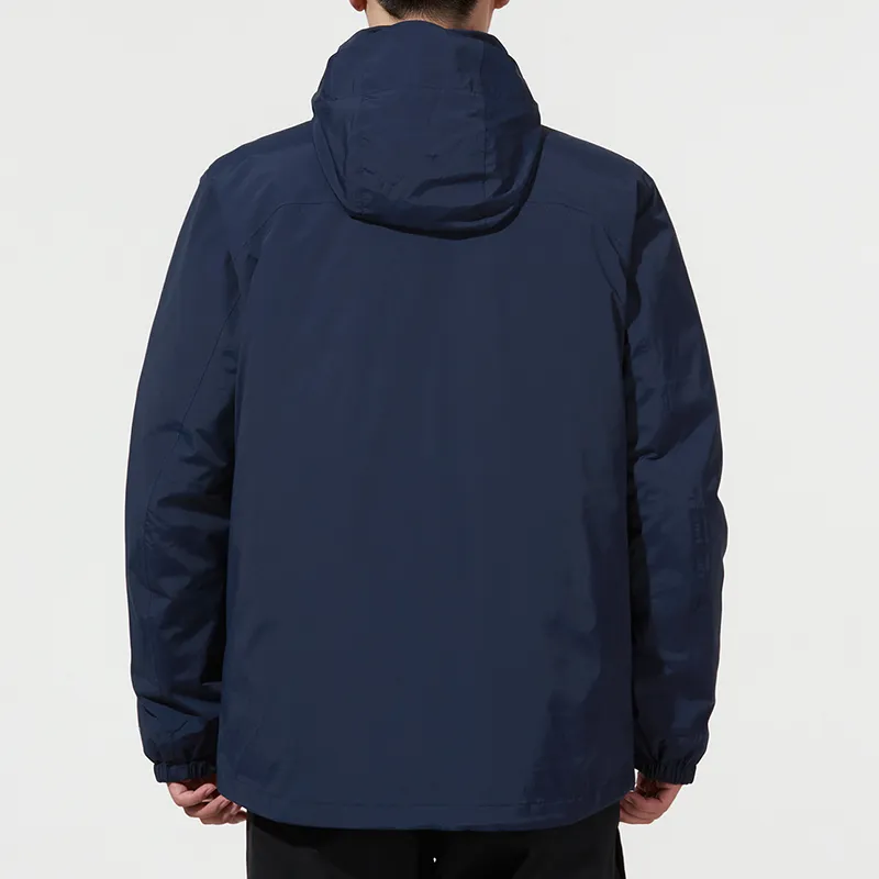 Columbia Omni Heat Waterproof And Windproof To Keep Warm Windbreaker Jacket Men's Blue-5