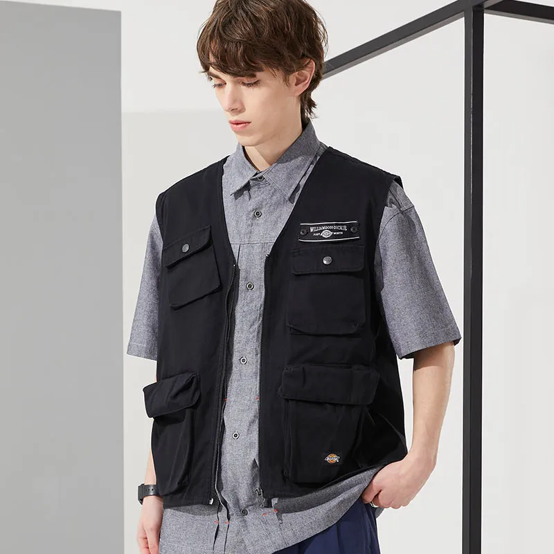 Dickies Vests Unisex Black-5