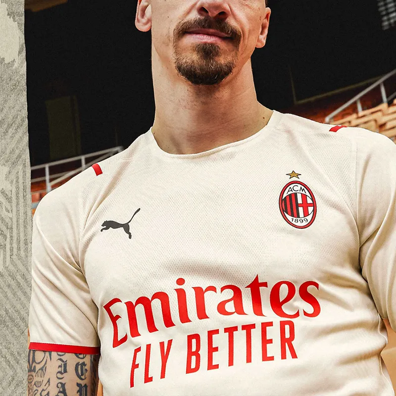 PUMA Soccer Jerseys Men Ecru-2