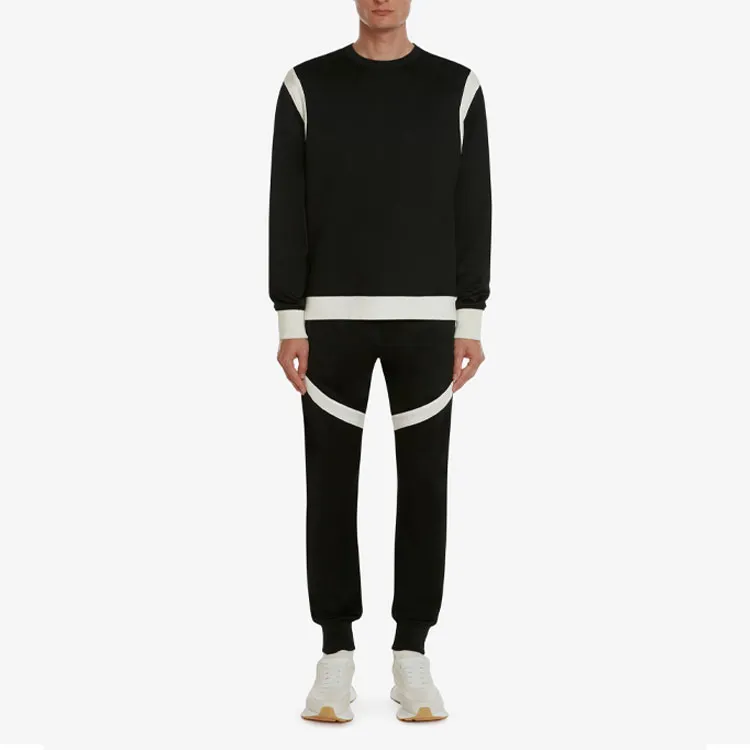 Alexander McQueen Two tone Panelled Sweatshirt-1