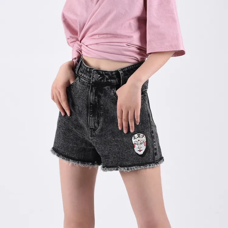 WOOKONG Denim Shorts Women's-7