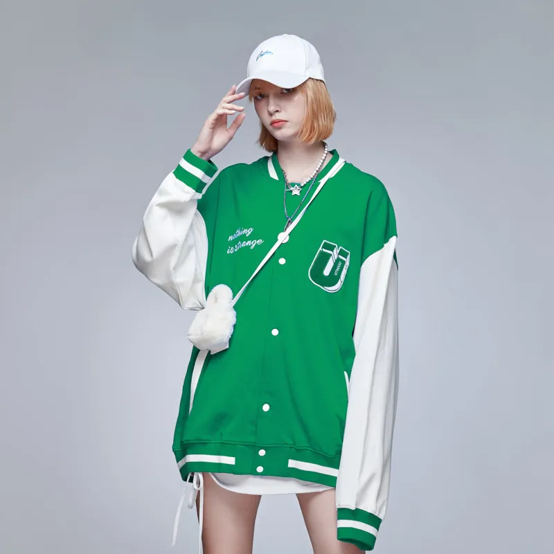 Guuka Baseball Jerseys Unisex Candy Green-7