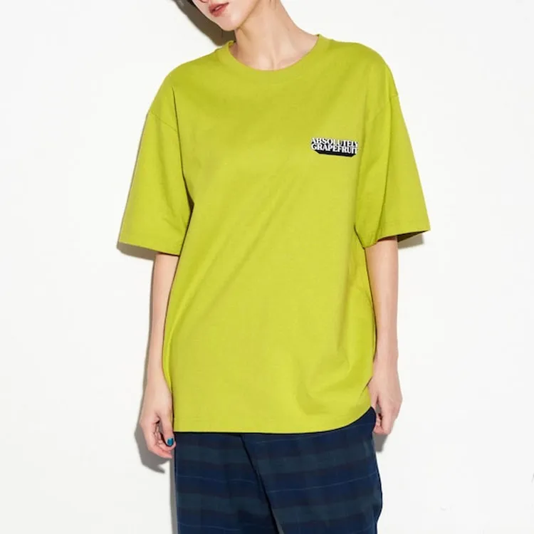 UNIQLO SS23 T Shirt Unisex Grass Green-2