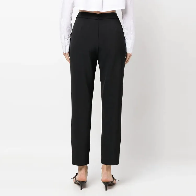 PINKO High Waist Cropped Trousers-2