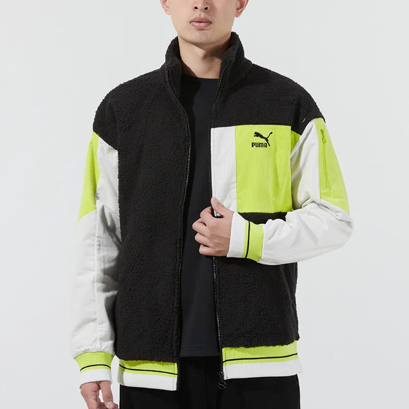 PUMA Velvet Jackets Men Black-2