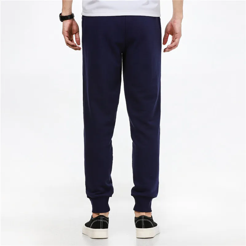 PUMA ESS Knitted Sweatpants Men Navy Blue-3