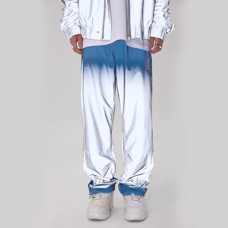 AMONSTER Jogger Thin Sports Pants Unisex Gradient Navy Blue-6