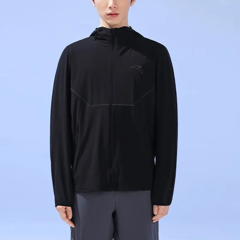 ANTA Running Collection Jackets Men Black-2