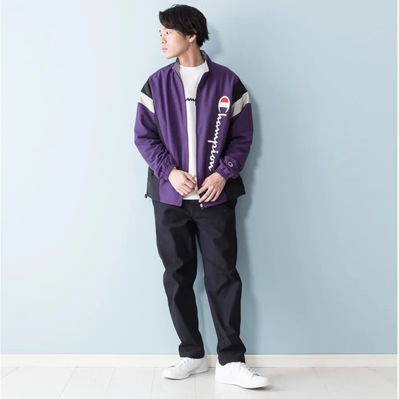 Champion Jacket Japan Version Unisex Purple-2