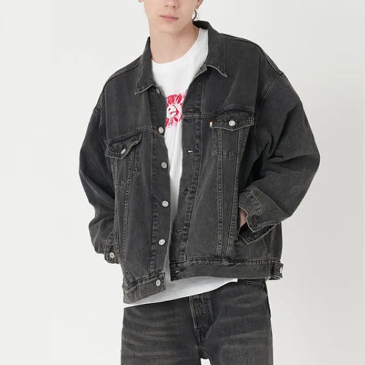 Levis SS23 Rainbow Series Jackets Men Black-2