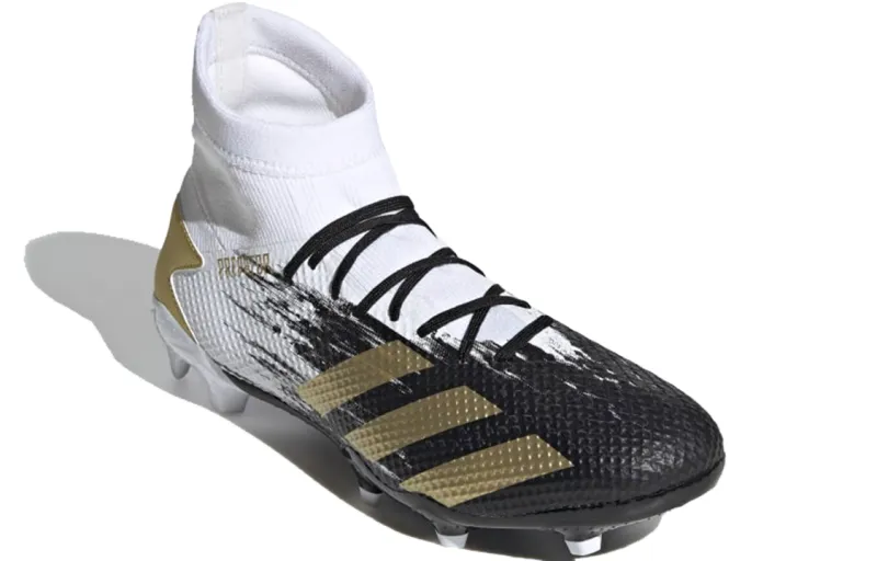 Adidas Predator Mutator 20.3 Fg White Gold Metallic-4