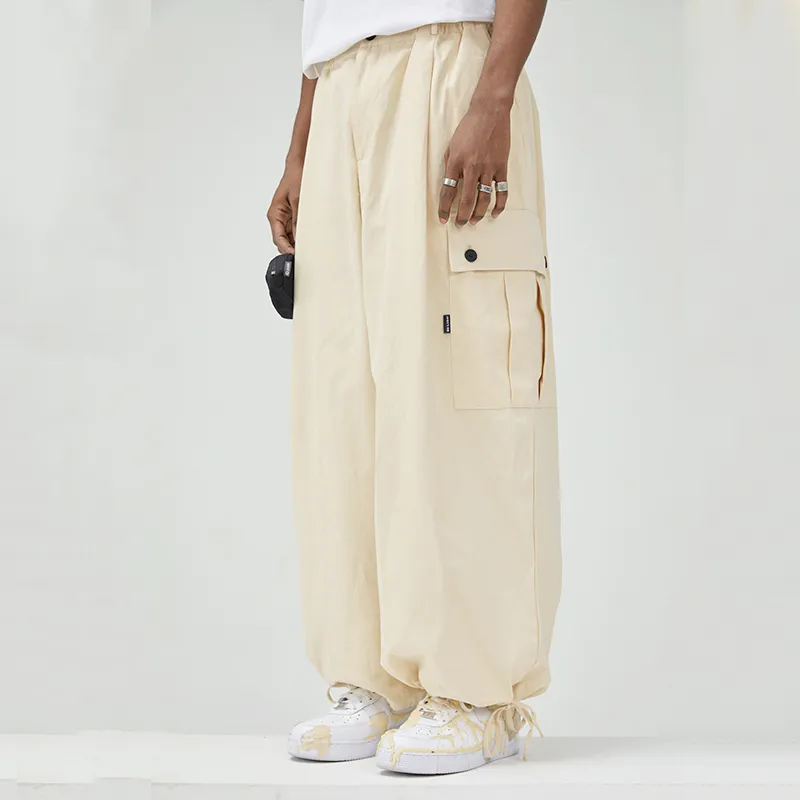 RELABEL Straight Casual Pants Unisex-2