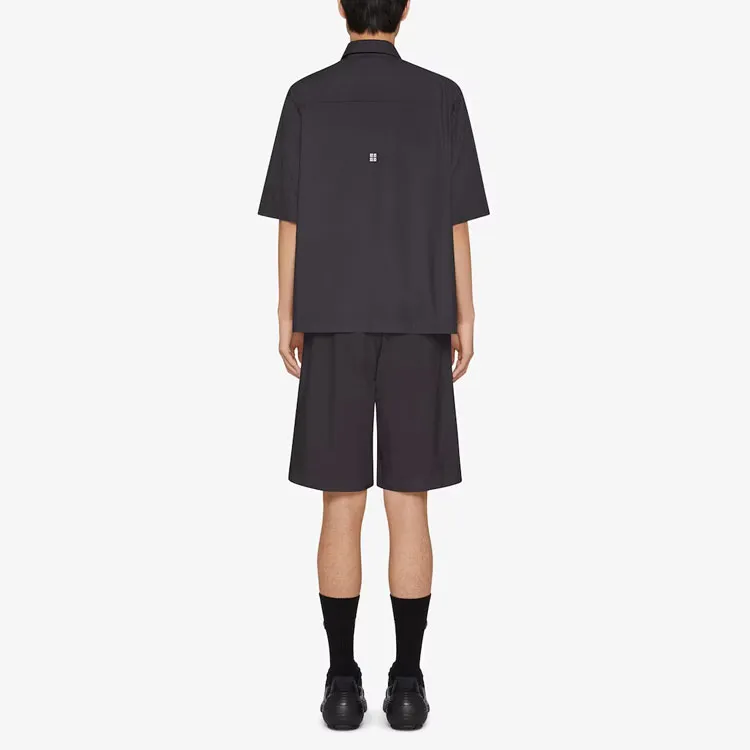 Givenchy Logo Patch Short Sleeved Shirt-2