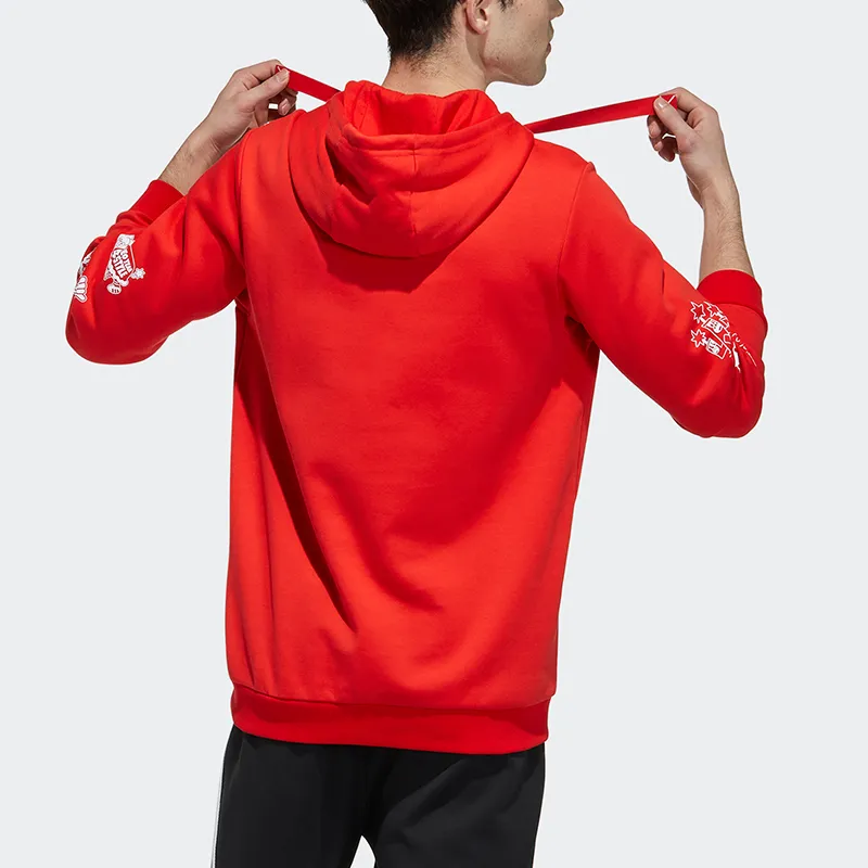 Adidas Neo Sweatshirts Men Red-1