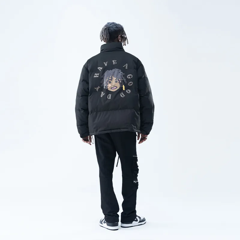 HARSH AND CRUEL Puffer Jacket Winter Unisex-3