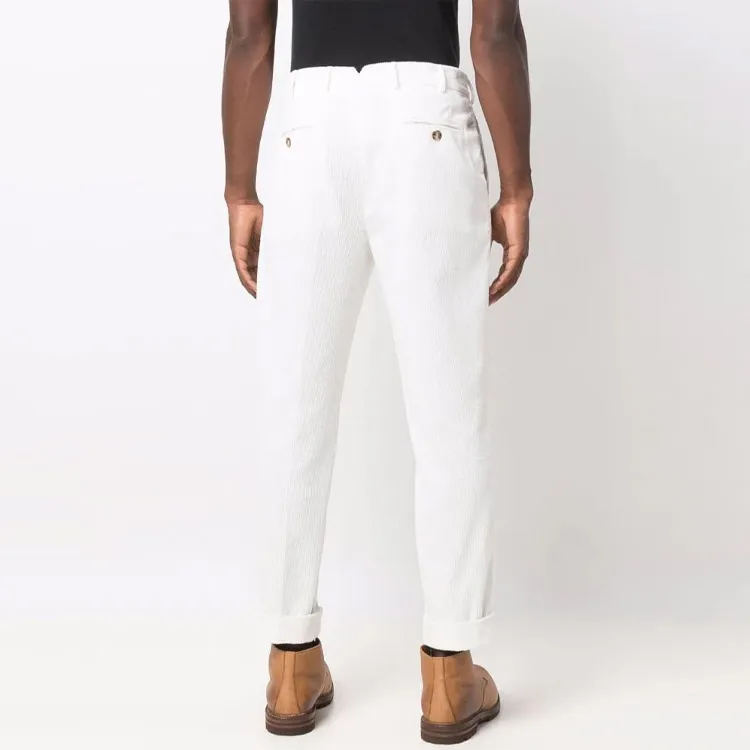 Brunello Cucinelli Corduroy Straight-leg Trousers-2