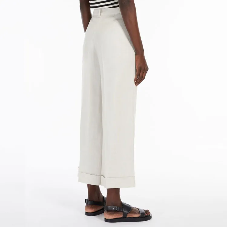 'S MAX MARA Casual Pants Women's Ecru-2