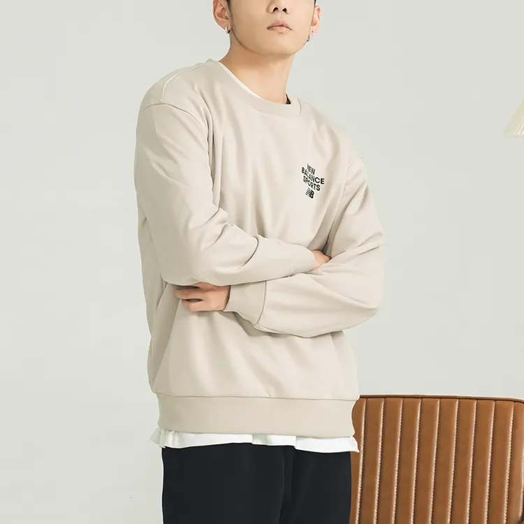 New Balance Sweatshirt Unisex Khaki-5