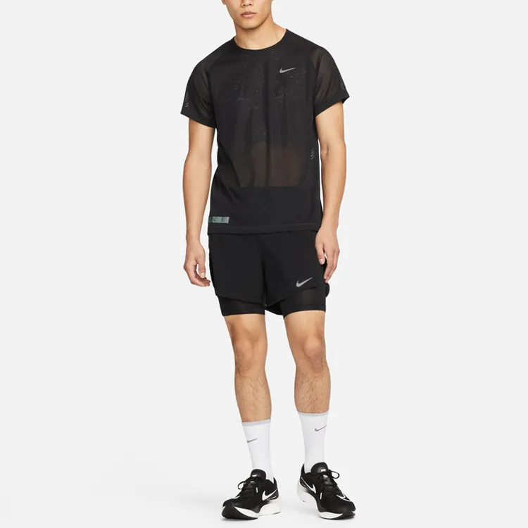 Nike Dri Fit Casual Shorts Men Black-4